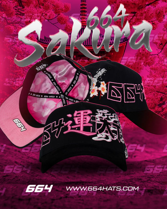 664 SAKURA - ORIENTAL DROP - 664 HATS